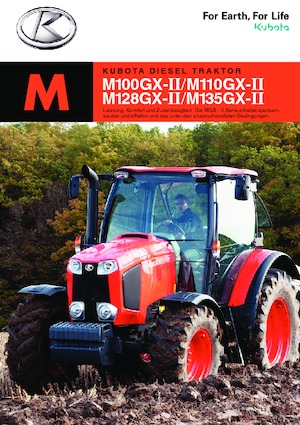 4WD traktorok Kubota M 128 GX-II