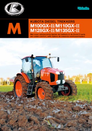 4WD traktorok Kubota M 128 GX-II