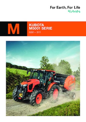 4WD traktorok Kubota M5091