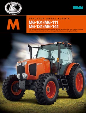 4WD traktorok Kubota M 6-141