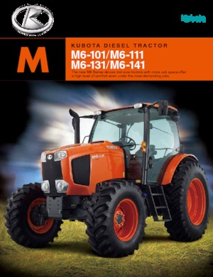 4WD traktorok Kubota M 6-141