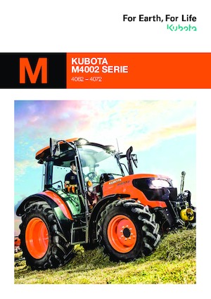 4WD traktorok Kubota M4062
