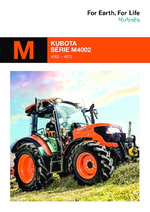 4WD traktorok Kubota M4062