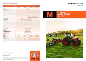 4WD traktorok Kubota M4062