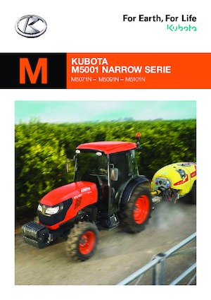 4WD traktorok Kubota M5091N