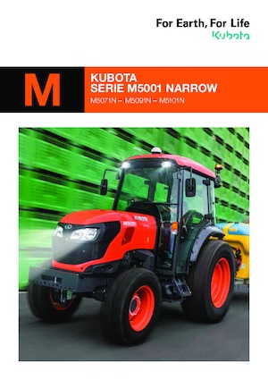 4WD traktorok Kubota M5091N