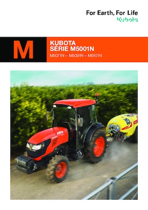 4WD traktorok Kubota M5091N