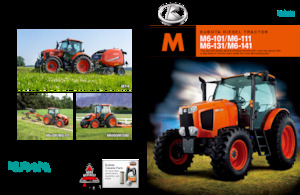4WD traktorok Kubota M6-131