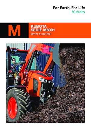 4WD traktorok Kubota M6121