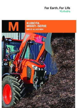 4WD traktorok Kubota M6121