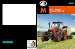 4WD traktorok Kubota M7-152 Deluxe