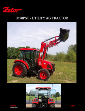 4WD traktorok Zetor M70PSC