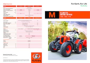 4WD traktorok Kubota M7152
