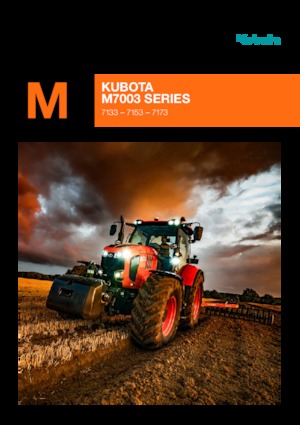 4WD traktorok Kubota M7133 