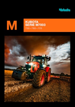 4WD traktorok Kubota M7133 