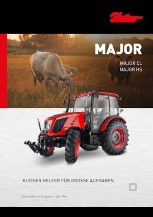 4WD traktorok Zetor Major HS 80