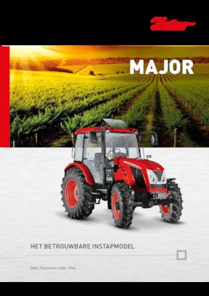 4WD traktorok Zetor Major CL 80