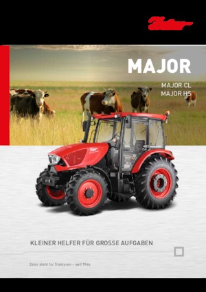 4WD traktorok Zetor Major HS 80