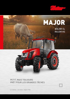 4WD traktorok Zetor Major HS 80