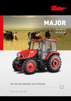 4WD traktorok Zetor Major HS 80
