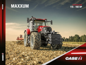 4WD traktorok Case IH Maxxum 125 CVXDrive