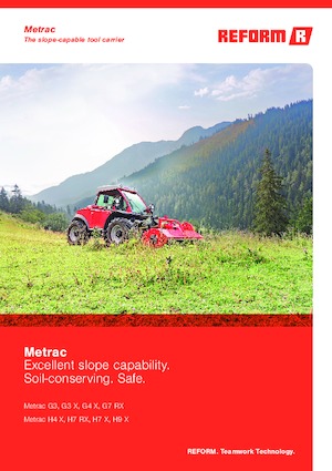 4WD traktorok Reform Werke Metrac H 7 RX