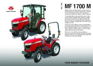 4WD traktorok Massey Ferguson MF 1765 M MC
