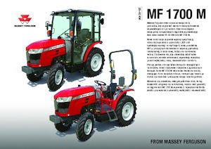 4WD traktorok Massey Ferguson MF 1735 M HP