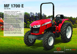 4WD traktorok Massey Ferguson MF 1740 E MP