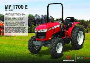4WD traktorok Massey Ferguson MF 1740 E MP