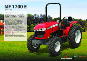 4WD traktorok Massey Ferguson MF 1740 E MP