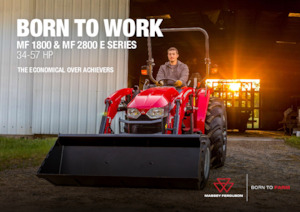 4WD traktorok Massey Ferguson MF 1835 E