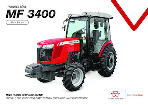 4WD traktorok Massey Ferguson MF 3406
