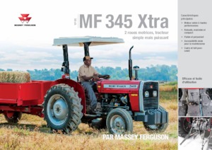 4WD traktorok Massey Ferguson MF 345 Xtra