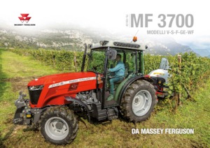 4WD traktorok Massey Ferguson MF 3709 F