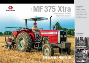 4WD traktorok Massey Ferguson MF 375 Xtra