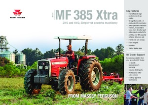 4WD traktorok Massey Ferguson MF 385 Xtra