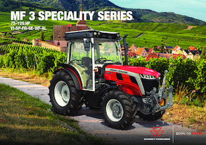 4WD traktorok Massey Ferguson MF 3FR.115 