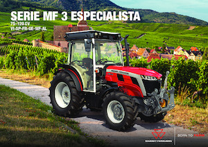 4WD traktorok Massey Ferguson MF 3FR.115 