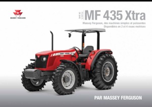 4WD traktorok Massey Ferguson MF 435 Xtra 