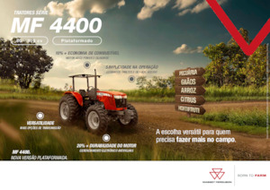 4WD traktorok Massey Ferguson MF 4408 S