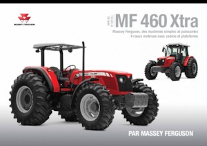 4WD traktorok Massey Ferguson MF 460 Xtra