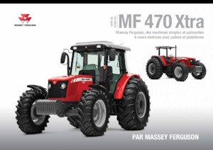 4WD traktorok Massey Ferguson MF 470 Xtra