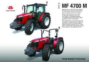 4WD traktorok Massey Ferguson MF 4710 M