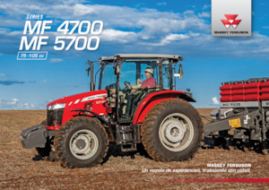 4WD traktorok Massey Ferguson MF 4707