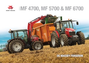 4WD traktorok Massey Ferguson MF 6712 MR