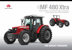 4WD traktorok Massey Ferguson MF 480 Xtra