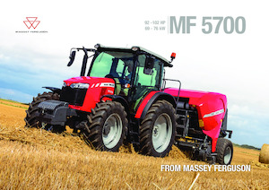 4WD traktorok Massey Ferguson MF 5710 D