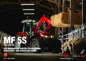 4WD traktorok Massey Ferguson MF 5S.125