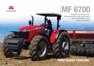 4WD traktorok Massey Ferguson MF 6711 